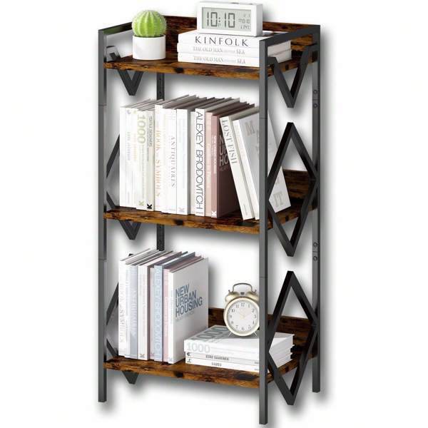 3-tier Bookshelves For Small Spaces - Mahovastore