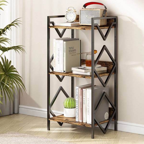 3-tier Bookshelves For Small Spaces - Mahovastore