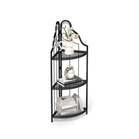3-Tier Corner Bookshelf - Mahovastore
