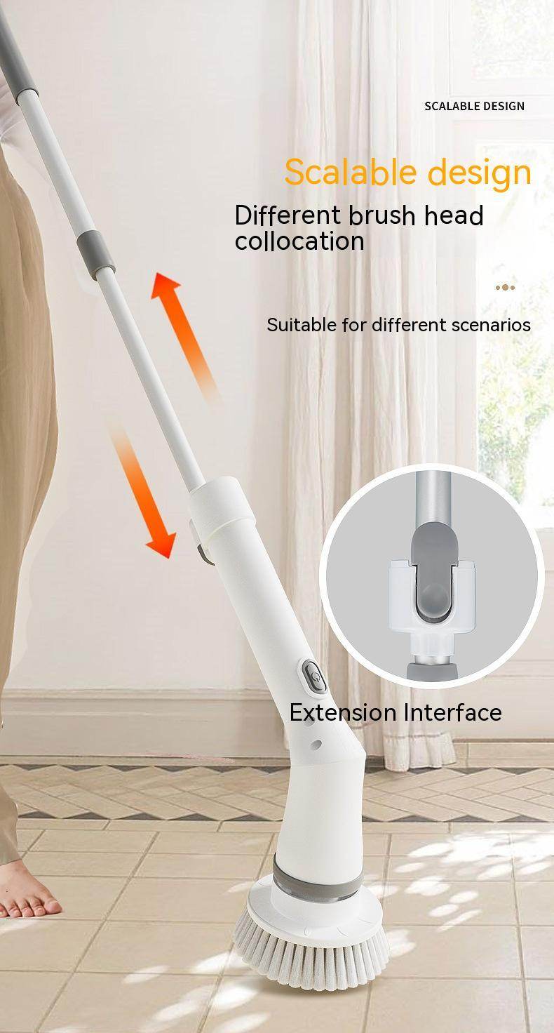 Telescopic Electric Cleaning Brush - Mahovastore
