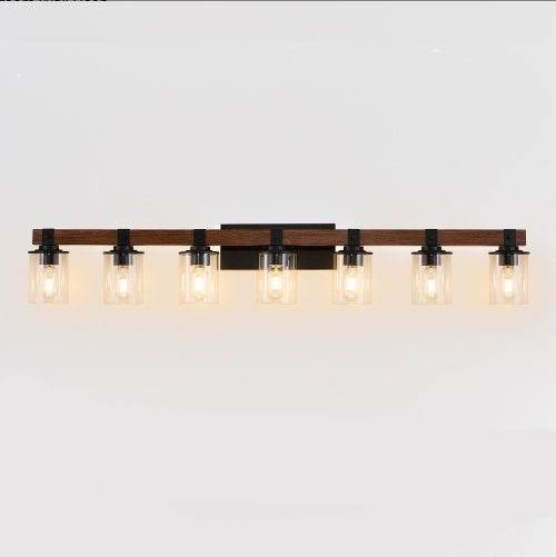50'' Farmhouse 7-Light Vanity - Mahovastore