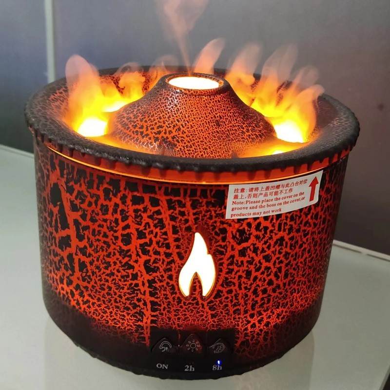 Volcano Flame Aromatherapy Diffuser - Mahovastore