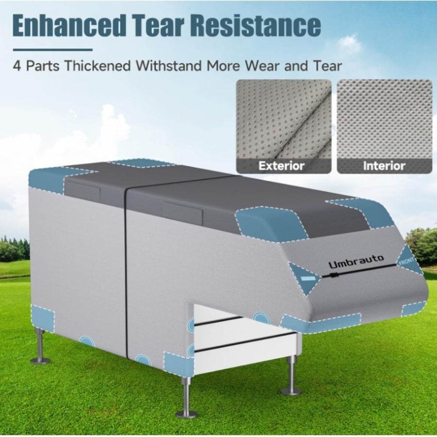 Heavy-Duty 7-Layer Truck Camper Cover - Mahovastore