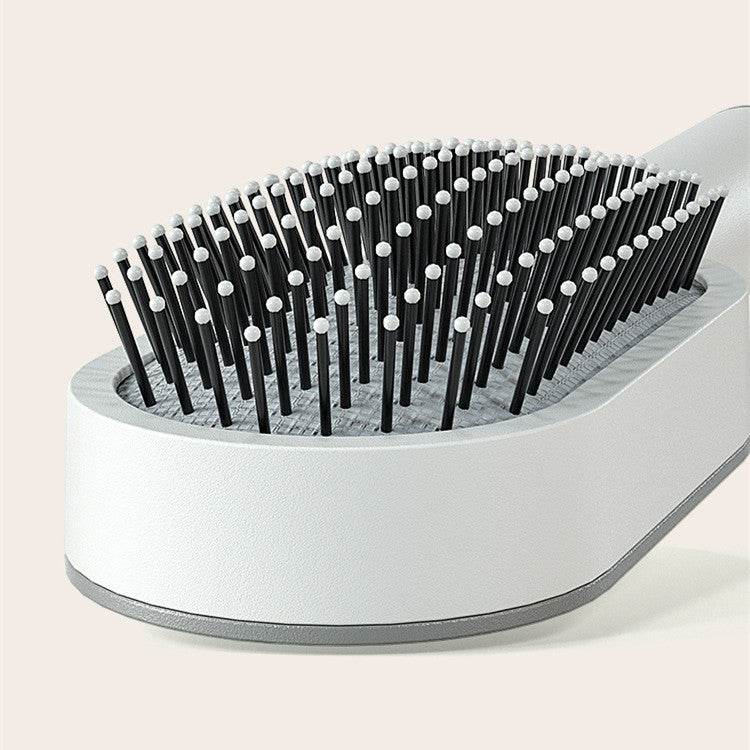 Self Cleaning Hair Brush with Scalp Massage & Detangling - Mahovastore