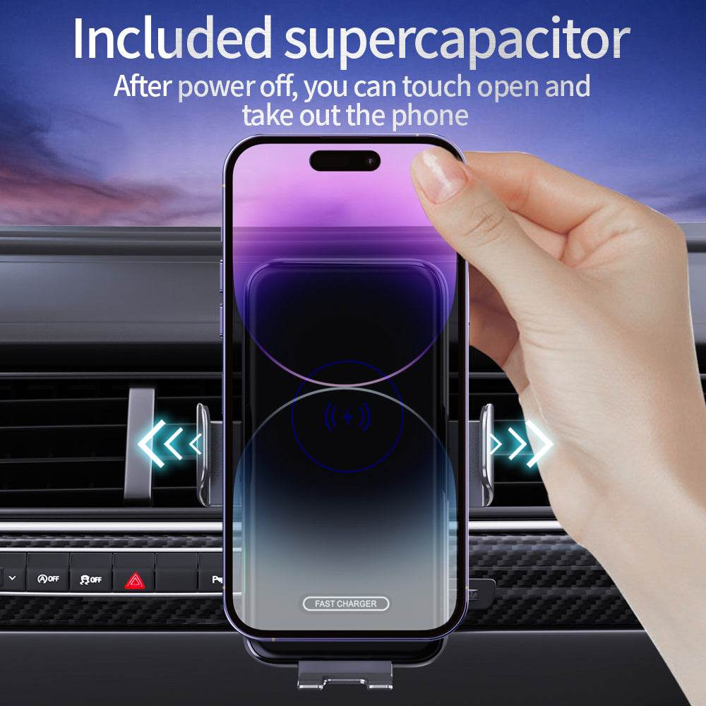 15W Auto-Clamping Car Charger - Mahovastore