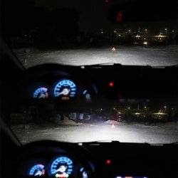 Silver Integrated Car Headlights - Mahovastore