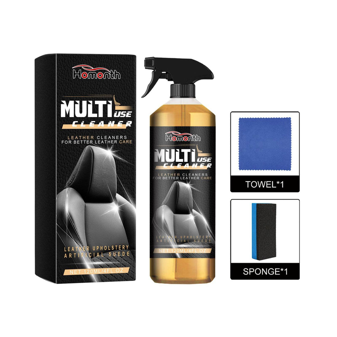 Car Leather Cleaner Set - Mahovastore