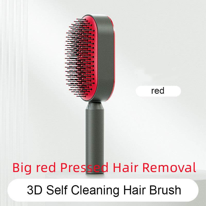 Self Cleaning Hair Brush with Scalp Massage & Detangling - Mahovastore