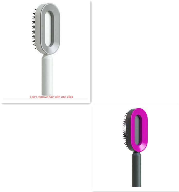 Self Cleaning Hair Brush with Scalp Massage & Detangling - Mahovastore