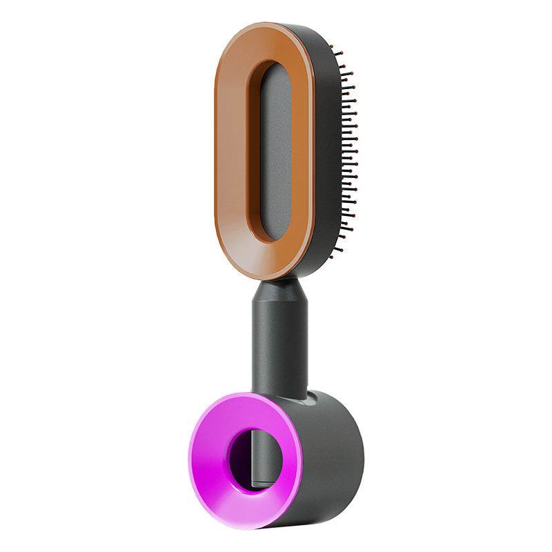 Self Cleaning Hair Brush with Scalp Massage & Detangling - Mahovastore