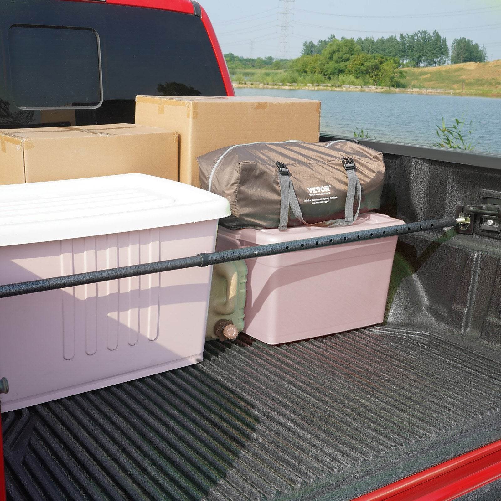 Adjustable Truck Bed Cargo Bar - Mahovastore