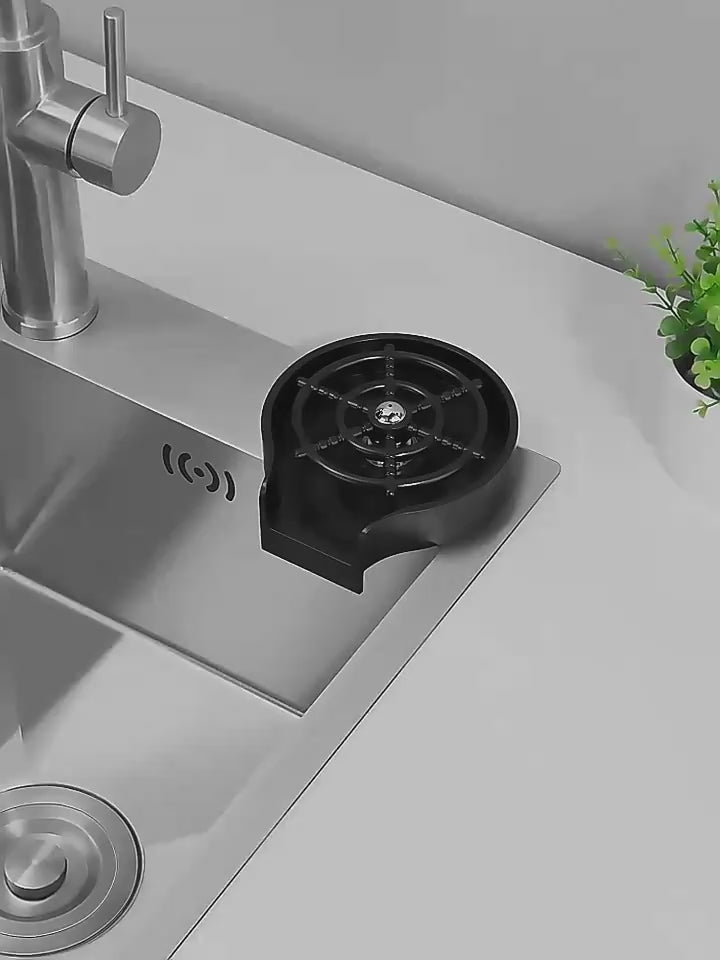 1 Kitchen Sink Accessories – Stainless Steel Cup Washer