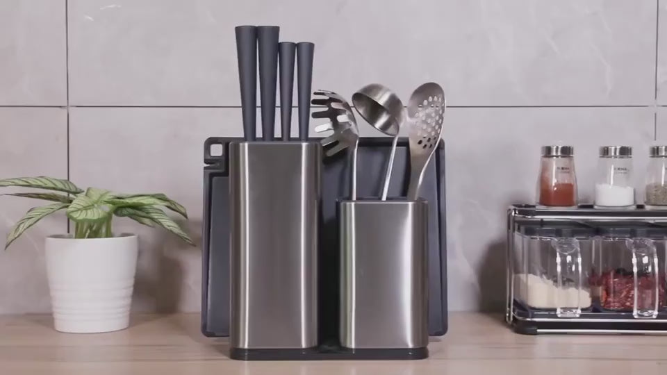 1 Chopping Board Holder: Drainable Knife | Mahovastore video