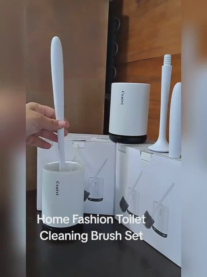 video Toilet Brush and Holder Set | Mahovastore