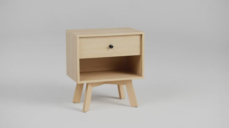 1 Mid-Century Modern Nightstand | Mahovastore