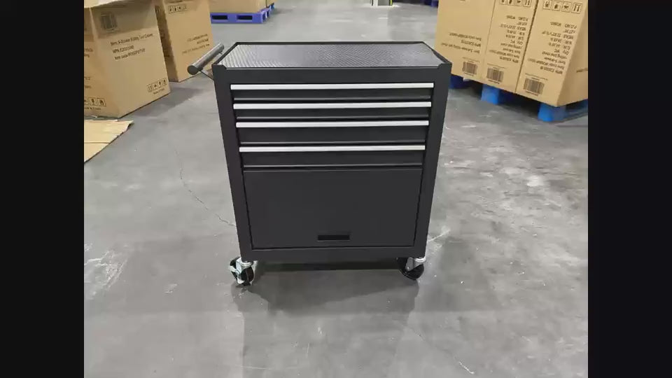 123 4-Drawer Rolling Tool Cabinet | Mahovastore